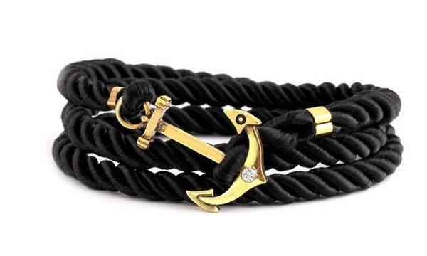 Bracciale Ancora corda