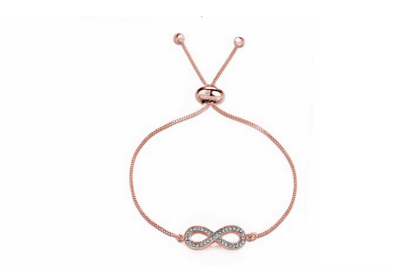 Bracciale regolabile con simbolo Infinito